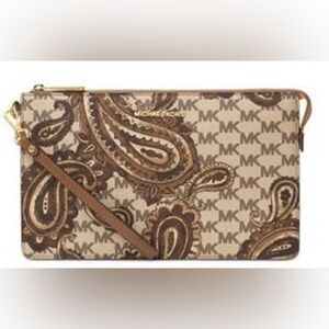 Michael Kors Daniela Paisley Monogram Clutch